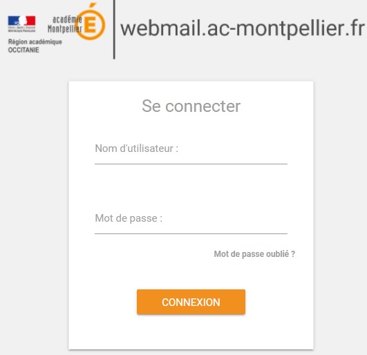 Web Mail Ac Montpellier / Webmail Ac Grenoble Fr France Online / Compte