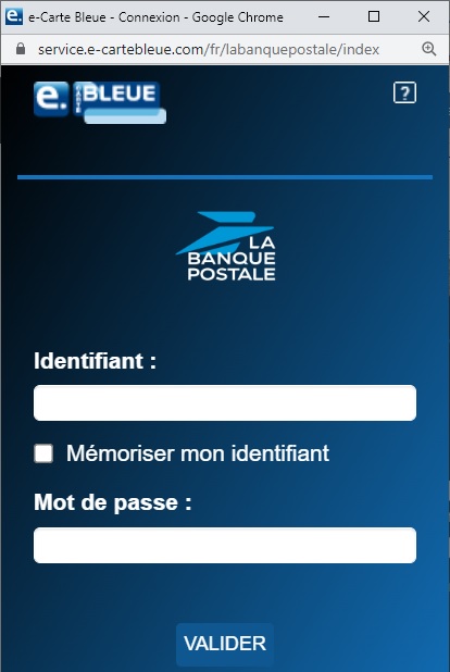 Version Nomade E-carte Bleue